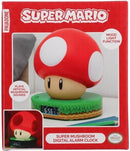 Super Mario Mushroom Digital Alarm Clock by Paladone – USB Powered, New