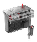 Quiet HOB Aquarium Filter Adjustable Flow Bio Wheel Spiral Surface Skimmer