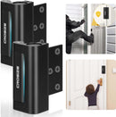 Home Security Door Locks 2 Pack Metal Reinforcement Lock 1000lbs 3" Withstands