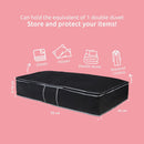 Compactor Black Underbed Storage Case Extra Flat 95x45x18cm