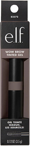 e.l.f. Wow Brow Gel Neutral Brown 3.5g Tinted Volumising Eyebrow Wax Gel Fibre