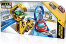 Zuru Metal Machines Construction Destruction Track Set Motorised Booster Cars
