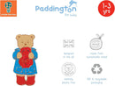 Paddington Bear Wooden Puzzle Toddler 4 Piece Jigsaw Toy Kids 1-3 Years