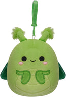 Squishmallows Trenton Praying Mantis 3.5" Clip On Plush SQCP00209 Soft Toy