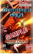Bandai Battle Spirits Saga BSS01 TCG Dawn of History Set 1 Booster Box Display