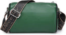 Miss Lulu Green Leather Crossbody Bag Ladies Genuine Shoulder Handbag Purse