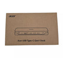 Acer USB-C Dock ADK231 Hub USB 3.0 HDMI DisplayPort SD Ethernet