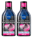 Nivea Waterproof Expert Micellar Water Amino Acid Black Tea Makeup Remover