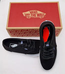 Vans Men’s Atwood Canvas Trainers Black White Skate Shoes BNIB UK 7