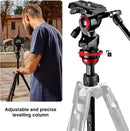 Manfrotto Befree Live Aluminium Video Tripod Fluid Head M-Lock MVKBFRT-LIVEUS