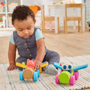 Playskool Roll & Go Critters 2 Wooden Vehicles 2 Figures Toddler 1+