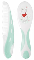 Tigex Winnie The Pooh Baby Hair Brush & Comb Set Dual Material Newborn