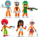Roblox Jailbreak DevSeries 4-Pack 7cm Figures Hiding in Plain Sight Multipack
