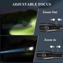 Linkax LED Torch 800 Lumen Super Bright Tactical Handheld Battery Powered