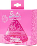 Barbie Makeup Powder Puff Duo 2 Pack Reusable Triangle Applicator Tool