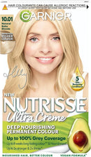 Garnier Nutrisse 10.01 Natural Baby Blonde Permanent Hair Dye Grey Coverage