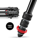 Manfrotto Befree Live Aluminium Video Tripod Fluid Head M-Lock MVKBFRT-LIVEUS