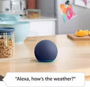 Amazon Echo Dot 5th Generation Smart Speaker with Alexa - Charcoal