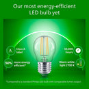 Philips LED P45 Filament Bulb E27 Edison Screw 25W 2700K Warm White 252lm 3 Pack