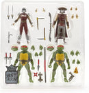 TMNT Mirage Comics Turtles & Foot Soldiers 4 Pack Figure Set
