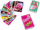 UNO Barbie The Movie Card Game Character Themed Collector Deck