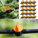 4mm Irrigation Fittings 20 Pack Micro Valve Hose Pipe Connector