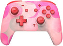 Wireless Switch Controller Pro for Nintendo Switch with Motion Vibration, Turbo Speed Function & Gyro Axis - Bubble Gum