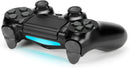 Wireless Controller for PS4/Pro/Slim/PC Bluetooth Gamepad Joystick Dual Vibrate - Black