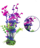 Artificial Aquarium Plants 3 Pack Red Purple Green Fish Tank Decor