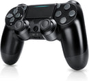 Wireless Controller for PS4/Pro/Slim/PC Bluetooth Gamepad Joystick Dual Vibrate - Black
