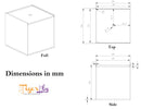 Small Acrylic Fish Tank Breeding Box Nano Aquarium With Sliding Lid 4L or 8L