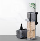 4-in-1 Aquarium Filter Submersible Pump Aerator Wave Maker 50–1500L