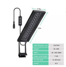 14W LED Aquarium Light Fish Tank Lamp 24/7 Timer Adjustable Brightness