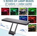 14W LED Aquarium Light Fish Tank Lamp 24/7 Timer Adjustable Brightness