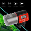 Automatic Fish Feeder 200ml LCD Display Programmable Aquarium Timer