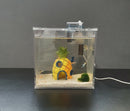 Small Acrylic Fish Tank Breeding Box Nano Aquarium With Sliding Lid 4L or 8L
