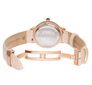 Saint Honore Ladies 35mm Rose Gold Quartz Watch Leather Strap 7620228FYID