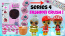 L.O.L. Surprise! Fashion Crush Doll Accessories Toy S4 Multipack LLU53001