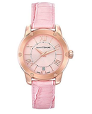 Saint Honore Ladies 35mm Rose Gold Quartz Watch Pink Leather Strap 7510308RRR