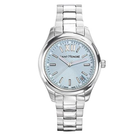Saint Honoré Ladies 36mm Silver Quartz Watch Stainless Steel Strap 7611451LDIN