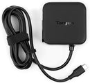 Targus USB-C Charger 45W Universal Power Adapter UK EU US Compatible